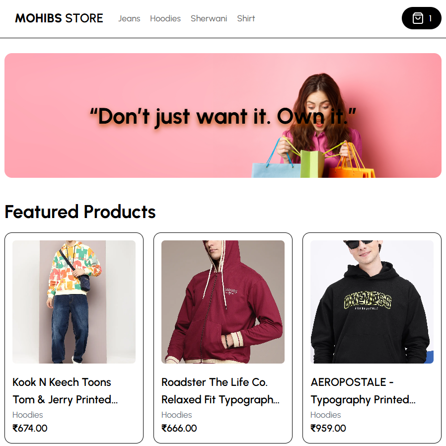 Ecommerce Store